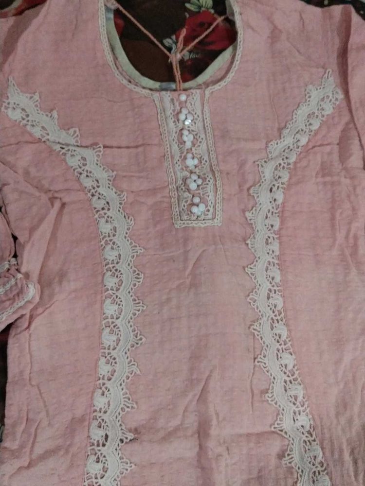 Elegant Pink Kurta set