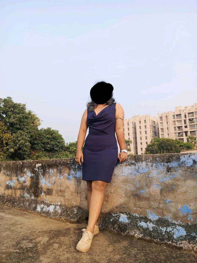 Navy Bodycon Dress