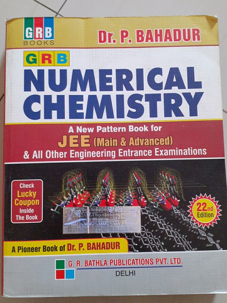Numerical Chemistry- Dr P Bahadur