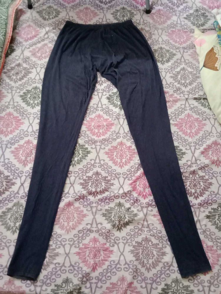Comfy Dark Blue Leggings