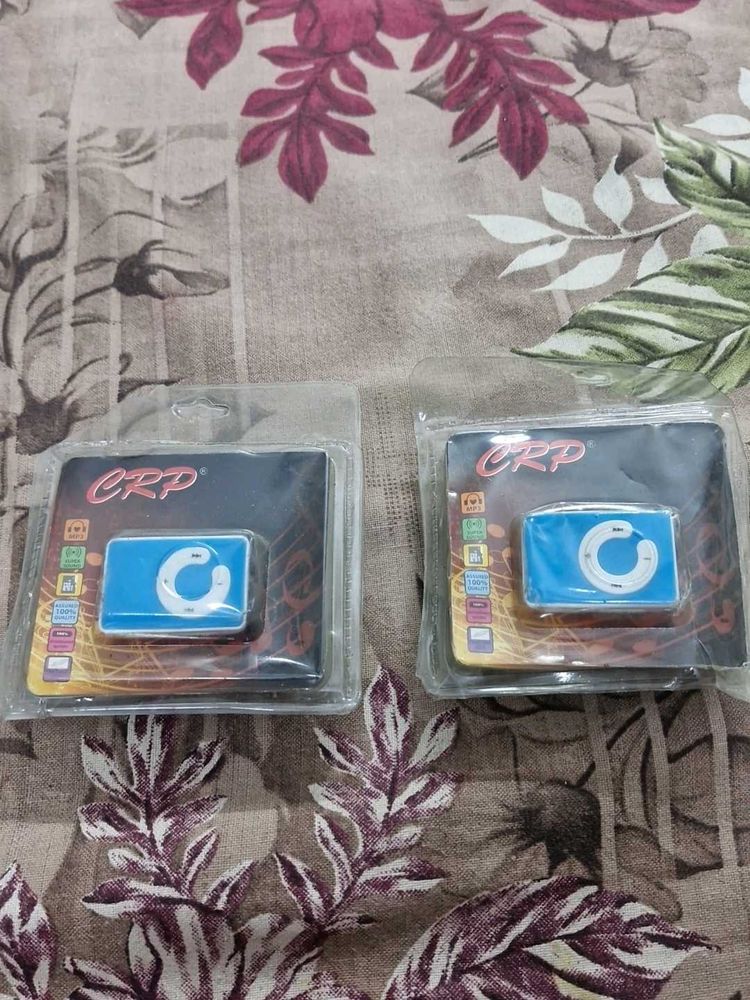 2 Pcs CRP MP3 Player - New in Package