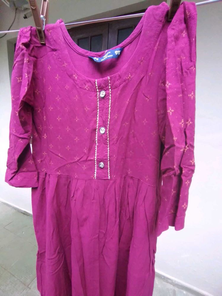 PURPLE KURTHA 💜