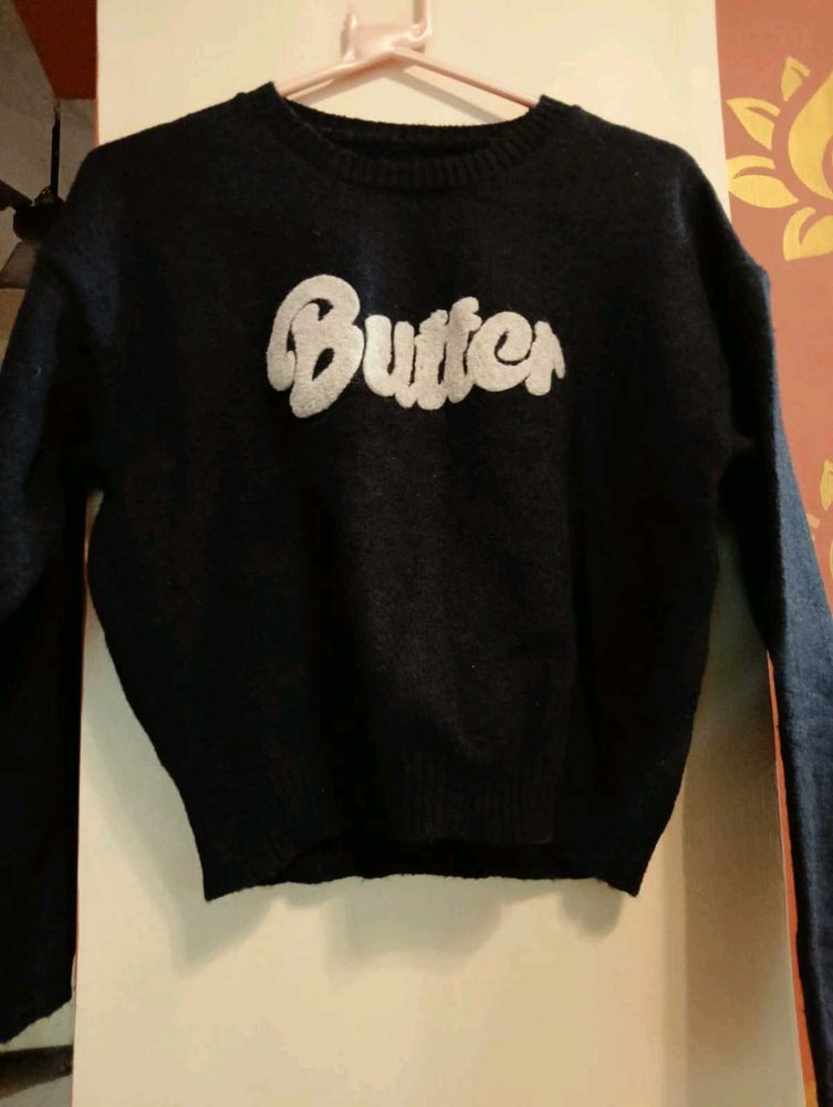 Butter Graphic Sweater