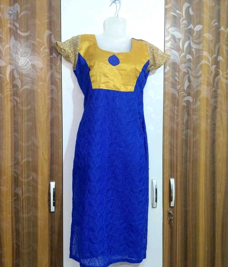 Blue &amp; Gold Dress