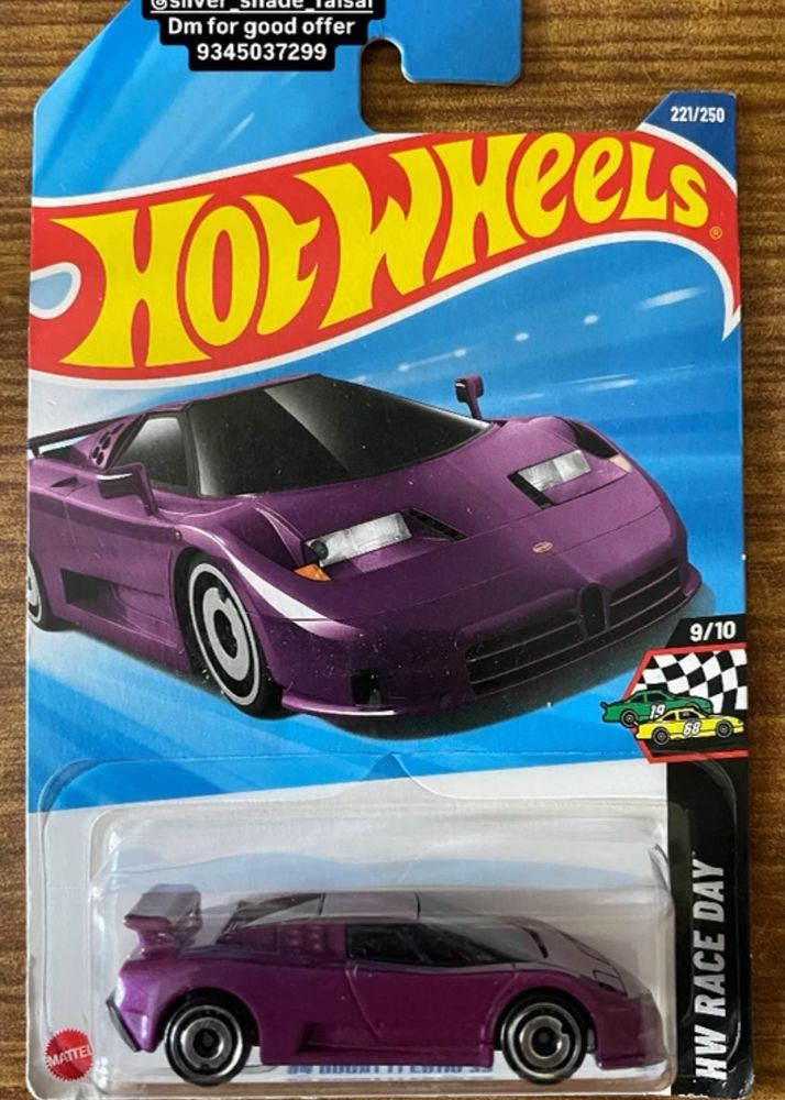 Hot Wheels Bugatti EB110ss