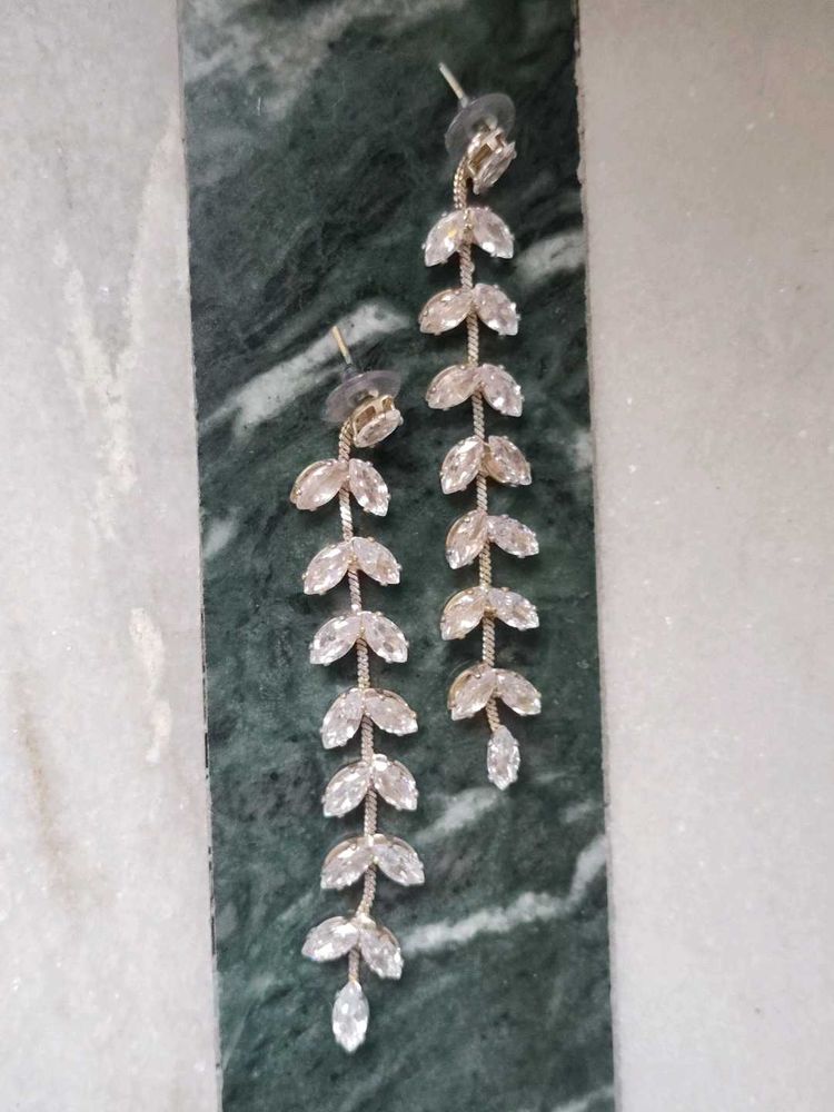 Leaf Drop Earrings