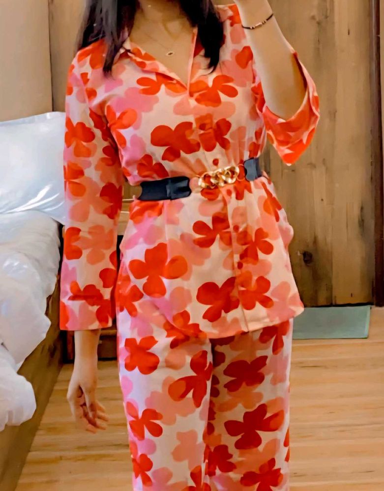 Floral Cord Set