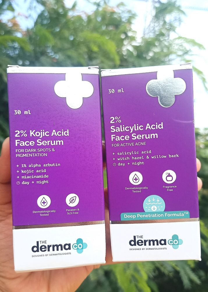 Combo Of 2 ❤️ The Derma Co Serum ✅