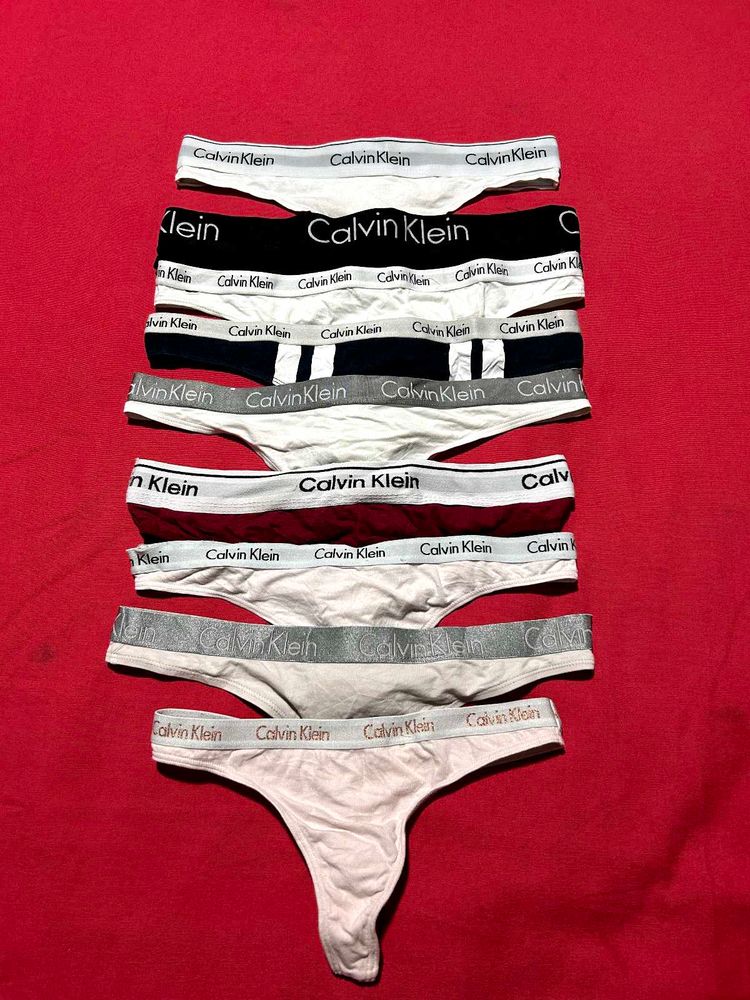 Calvin Klein Thong Combo (9 Pieces) – Mixed Size