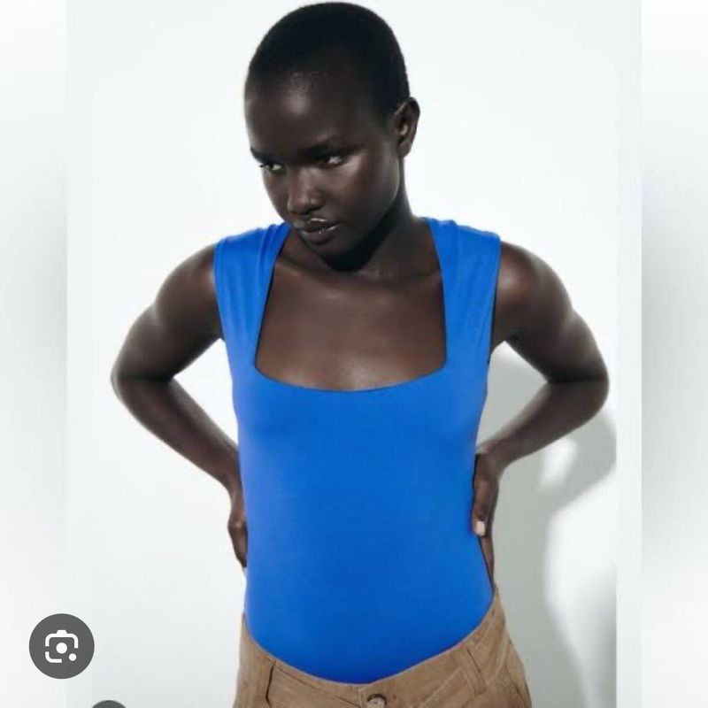 Zara Square Neck Bodysuit