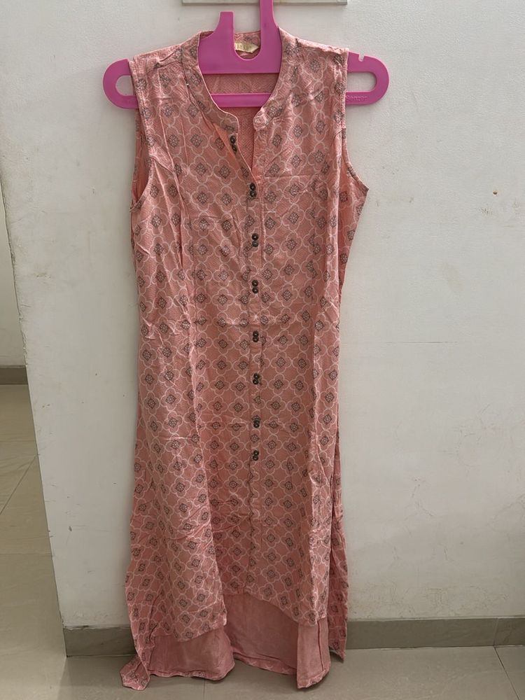 Price Drop!! Peach Kurtha