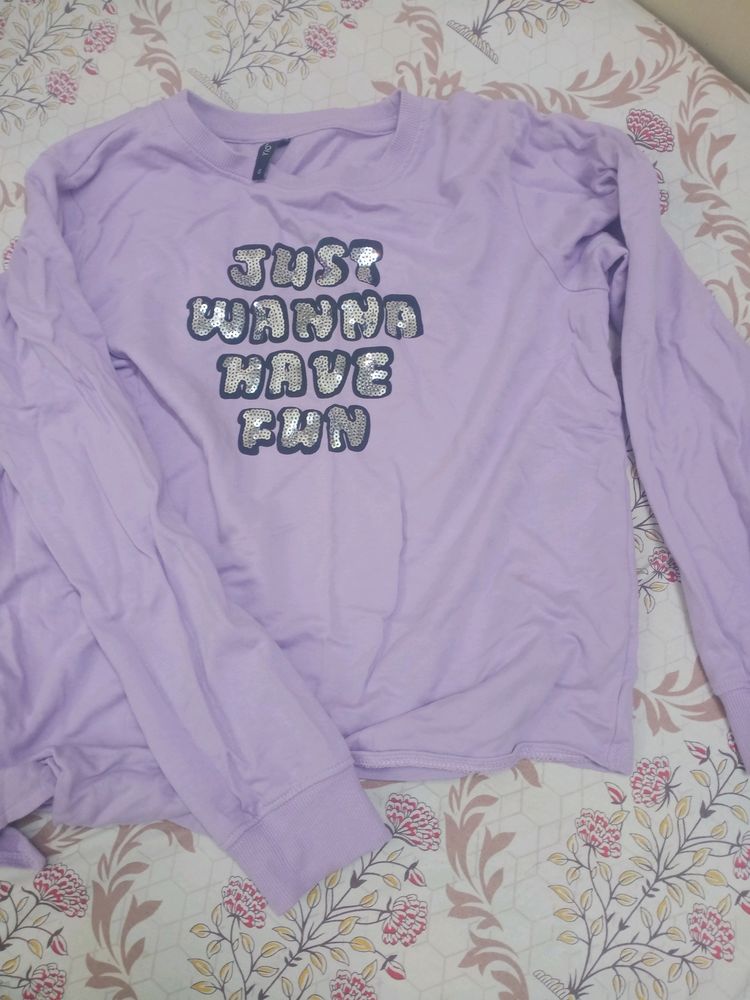 Lavender Sweatshirt