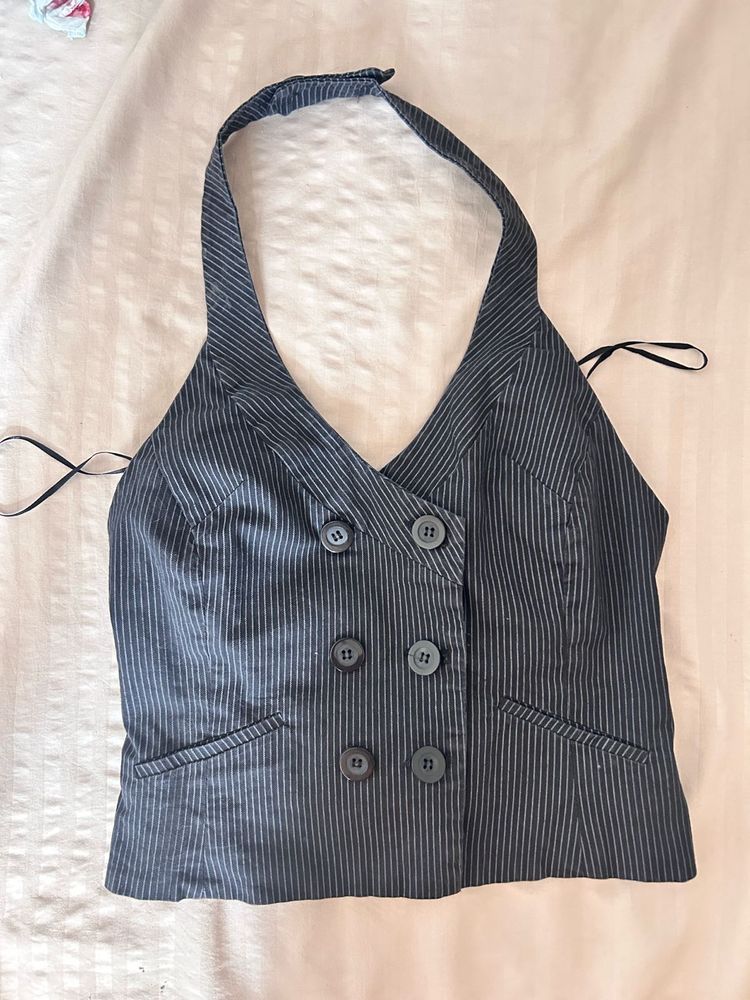 halter neck waist coat🧚🏻‍♀️
