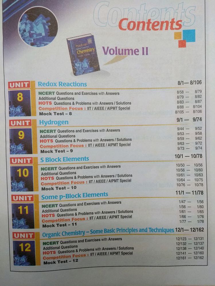 Pradeep Class 11 Chemistry Book Vol1+ Vol2