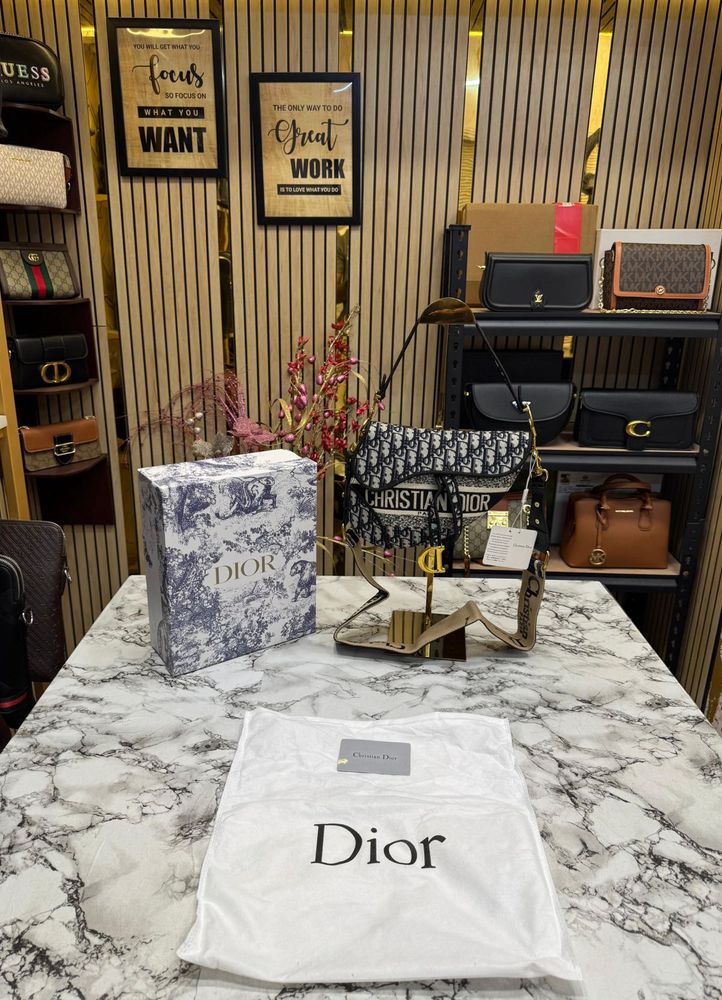 Christian Dior- Saddle Bag/ Book Before