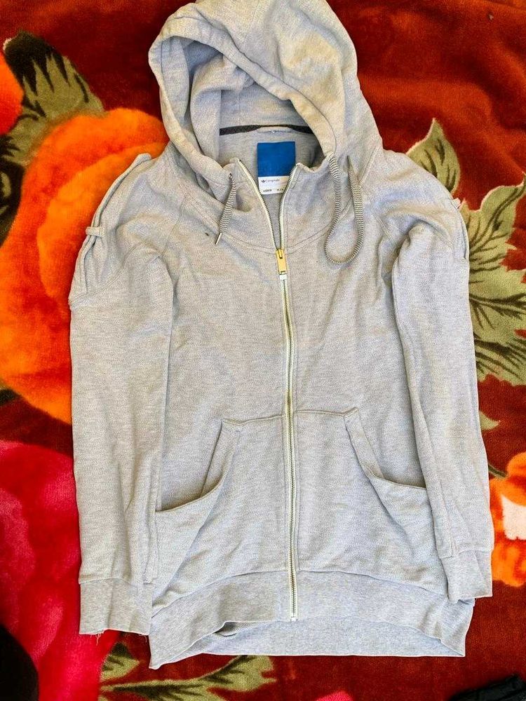 Adidas orignal Grey Hoodie