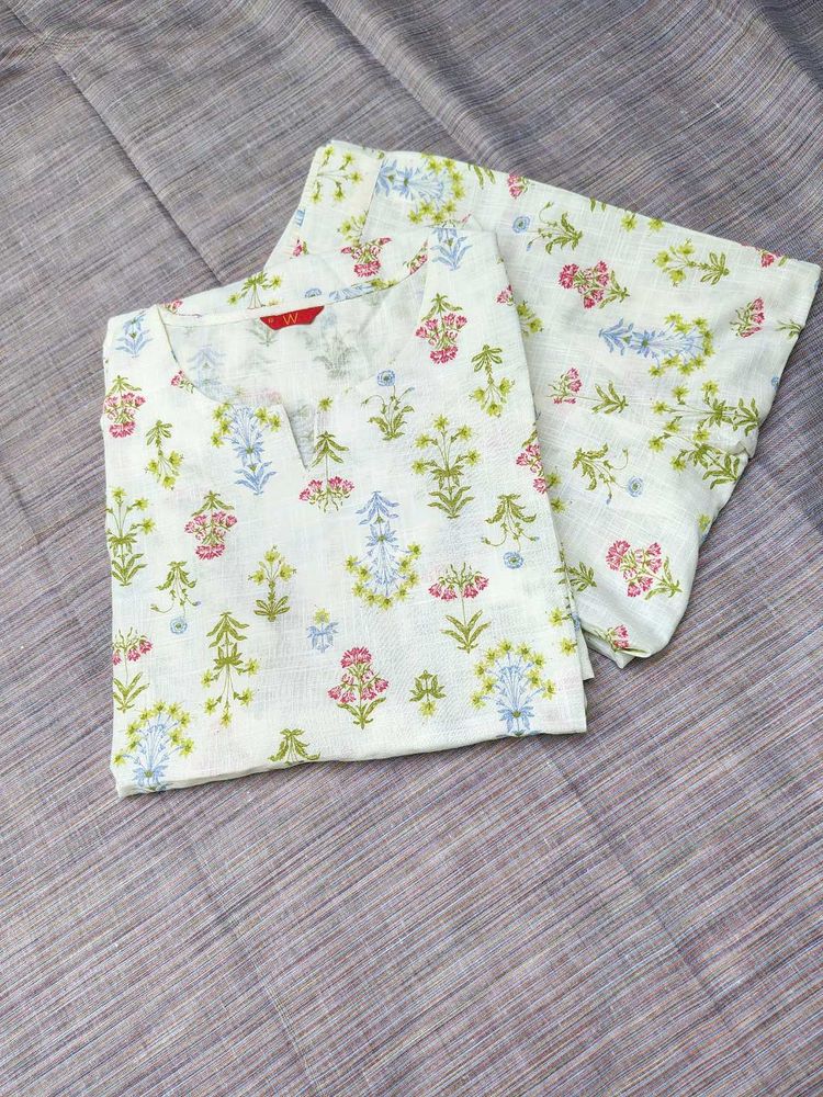 W Brand Kurti Set