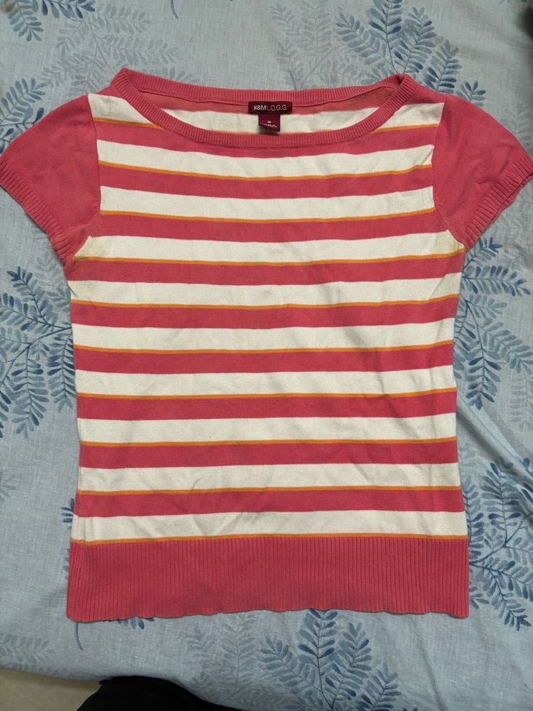 Striped H&amp;M Top