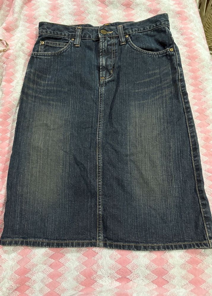 Denim Skirt