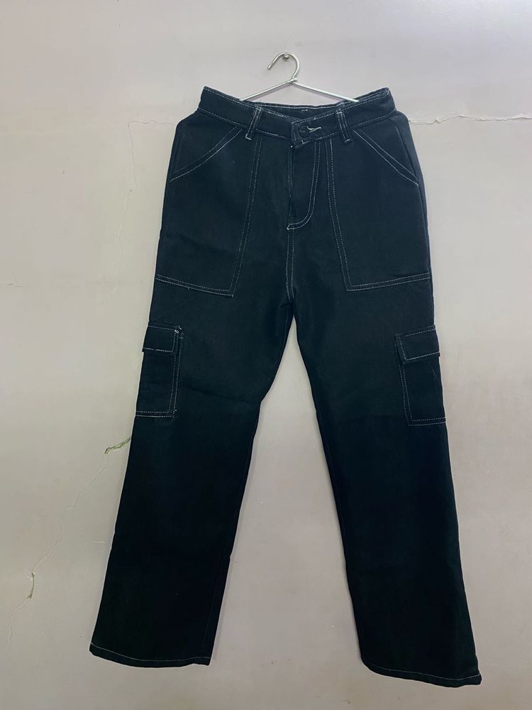 Black Cargo Pants