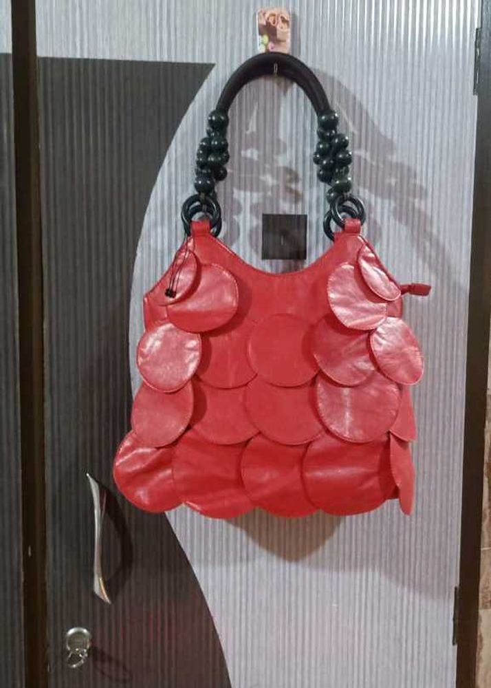 Red Statement Handbag