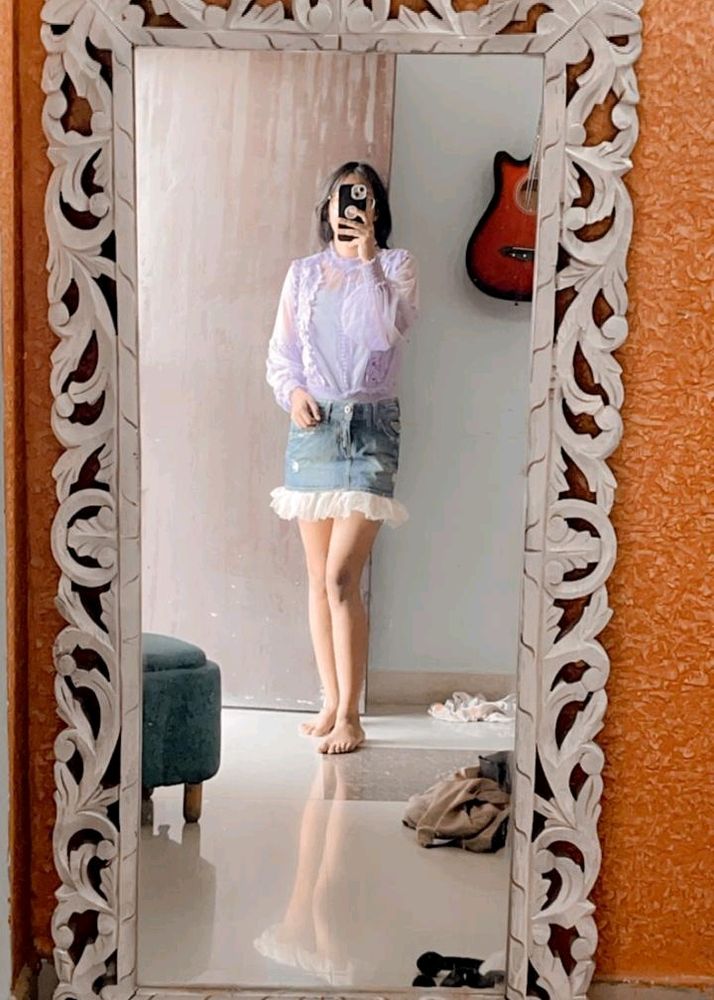 Combo Of Skirt And Top