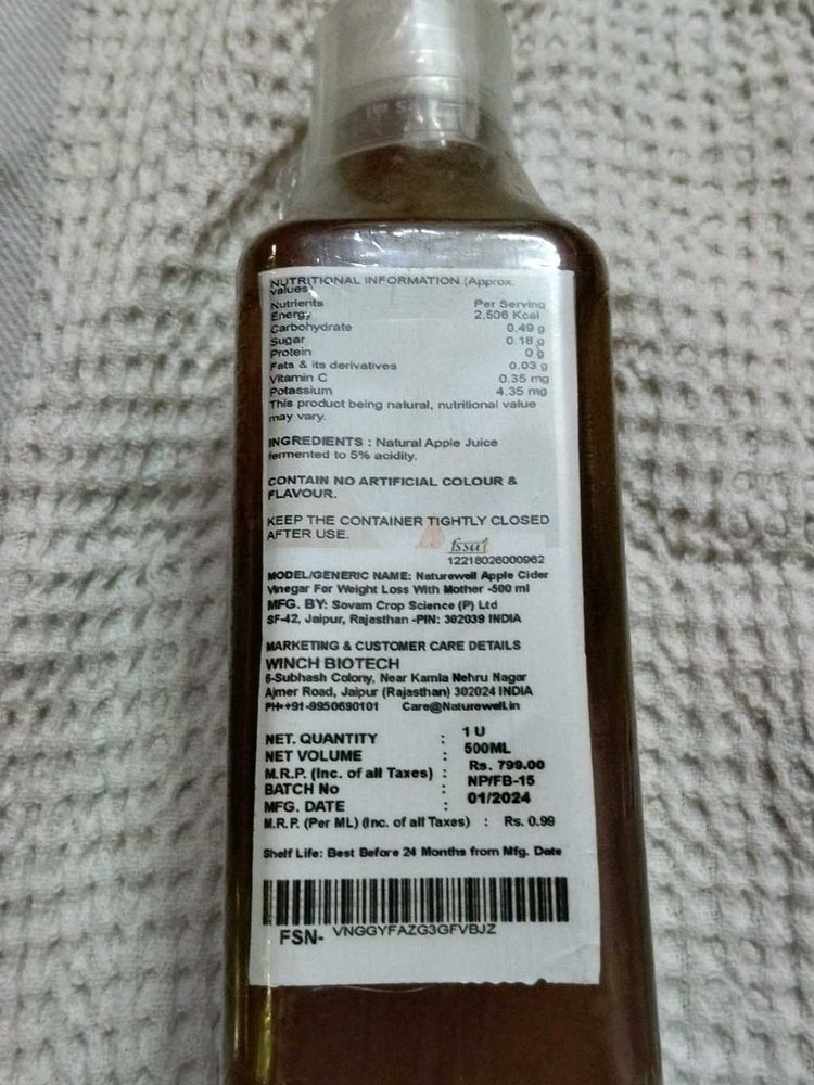 Apple Cider Vinegar