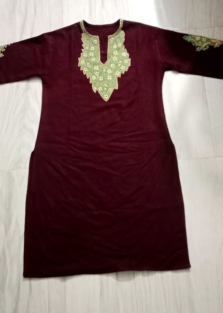 Kashmiri Embroidery Firan Kurta