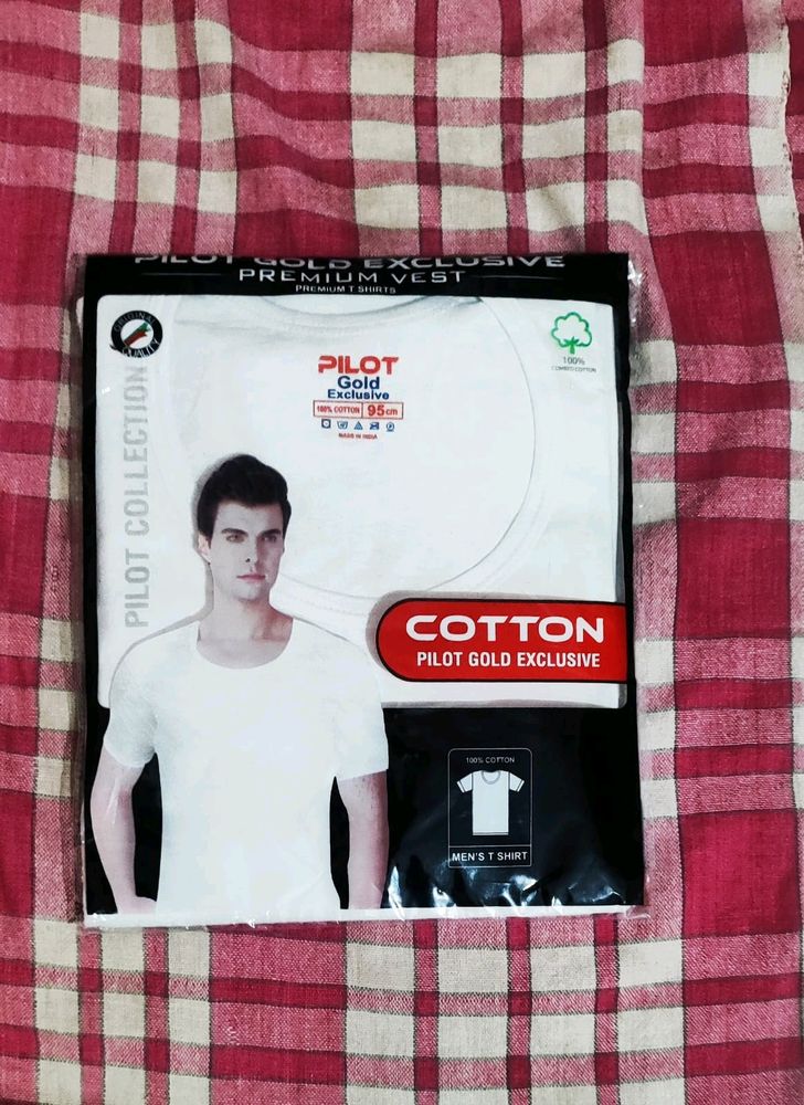 Pilot Gold Cotton Vest