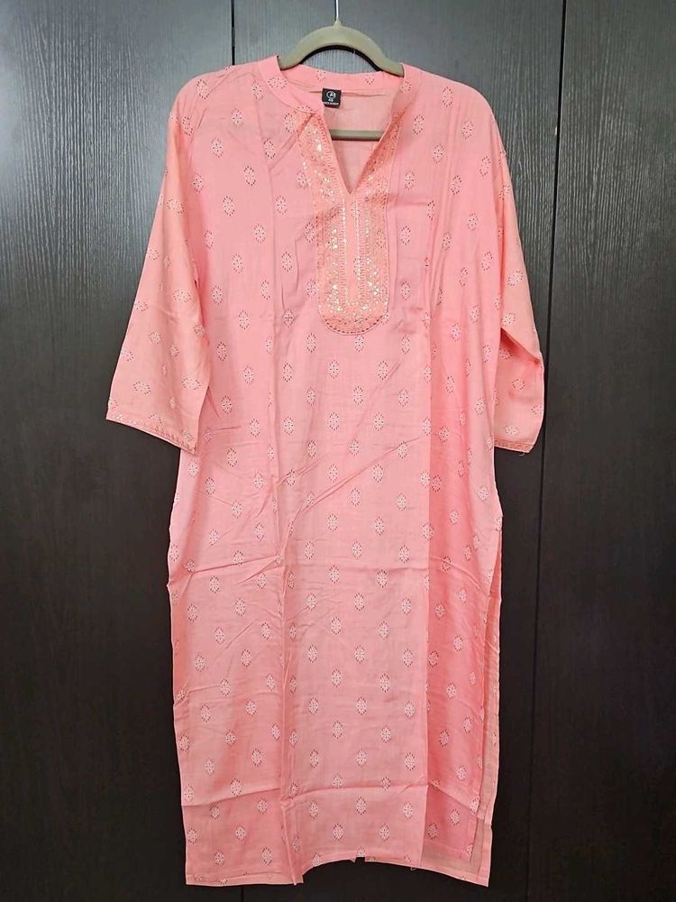 Elegant Pink Kurta