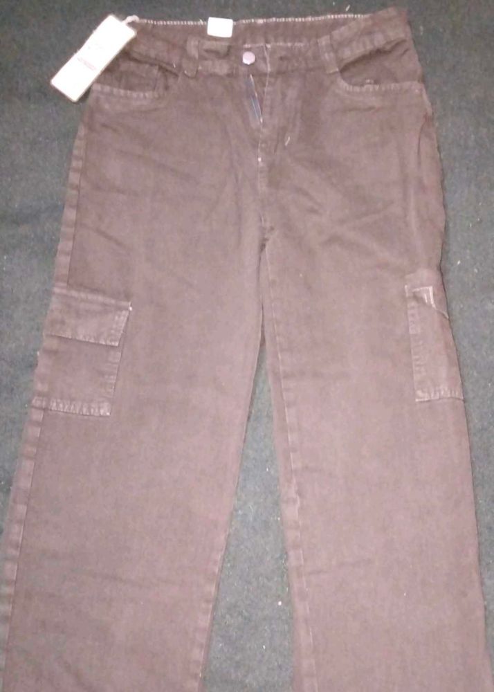 Brown Cargo Pants