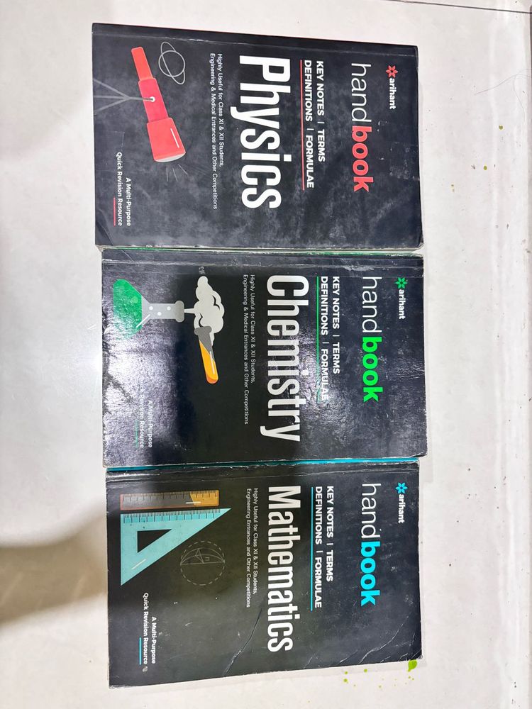 Physics, Chemistry, Mathematics Handbooks