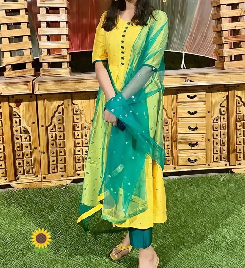 Panit yellow Kurta Set