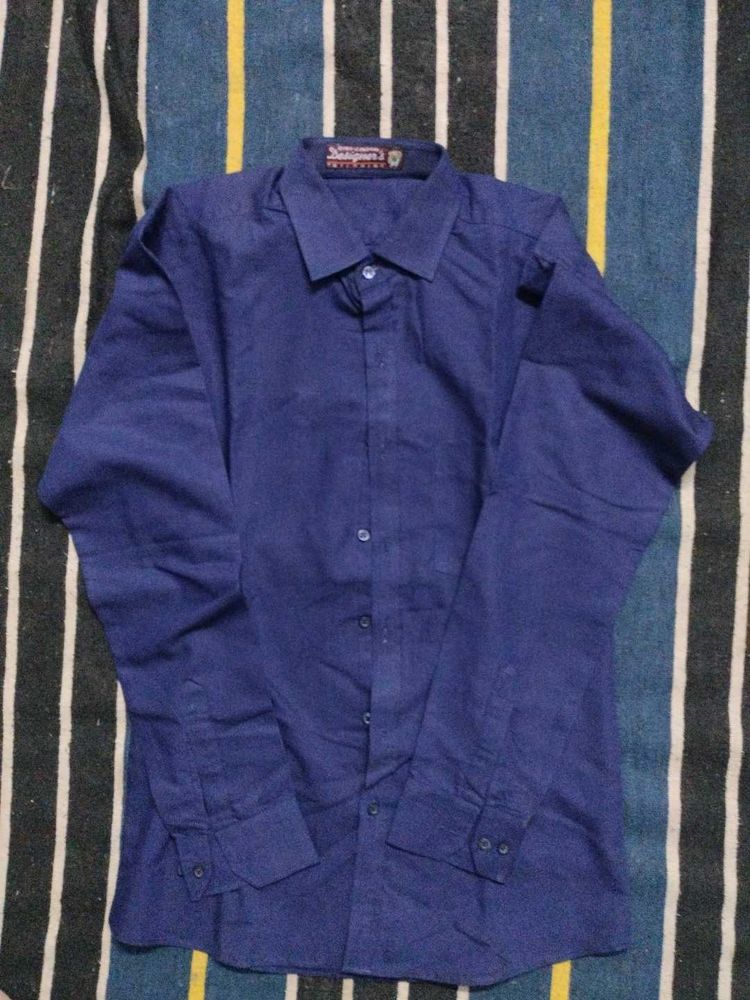 Dark Blue designer shirt M size