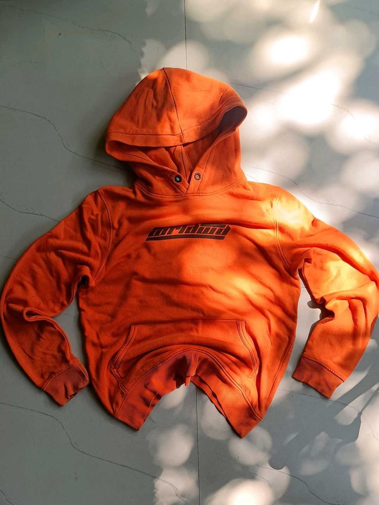 Orange Hoodie | Y2K Streetwear