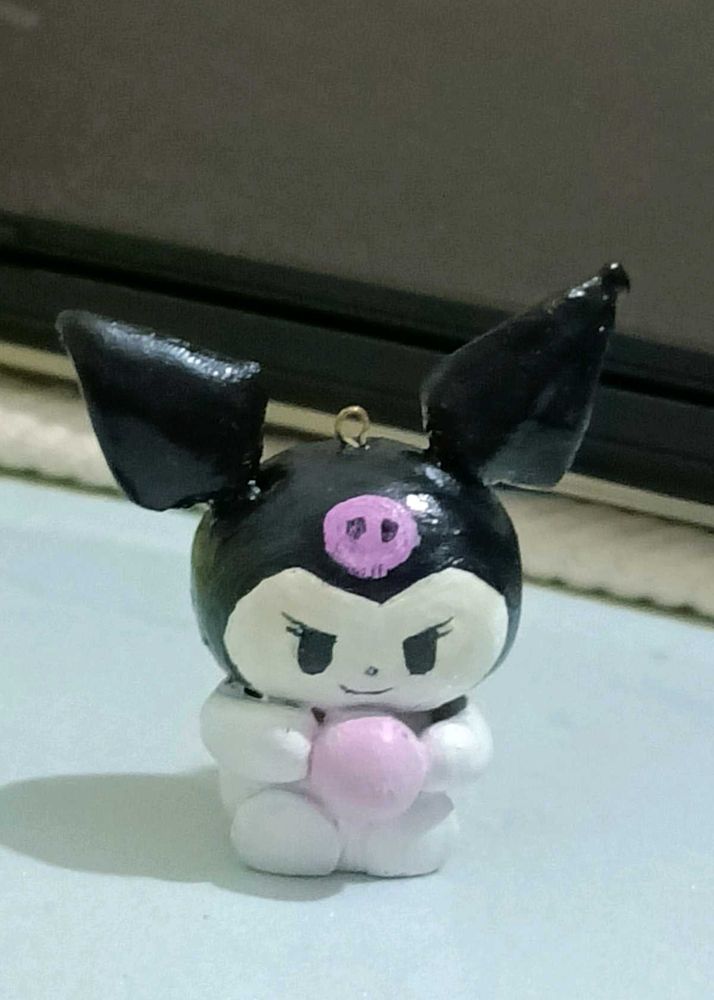 Kuromi Clay Figure
