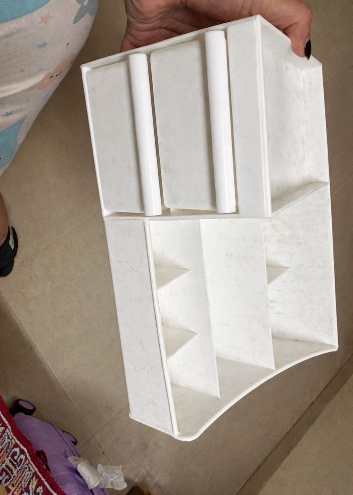 White Storage Organizer