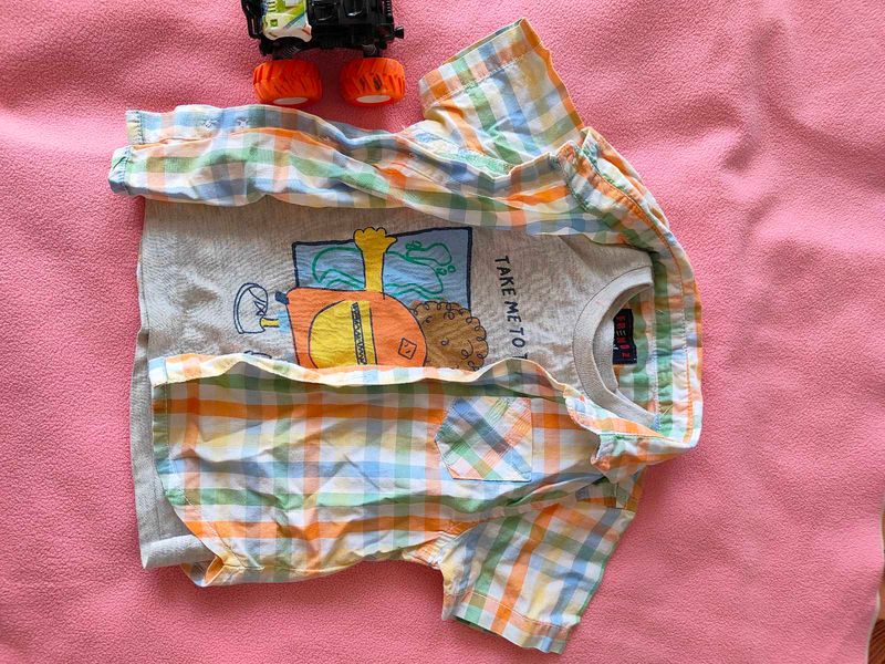 3-6 Mother Pant And Shirt Set