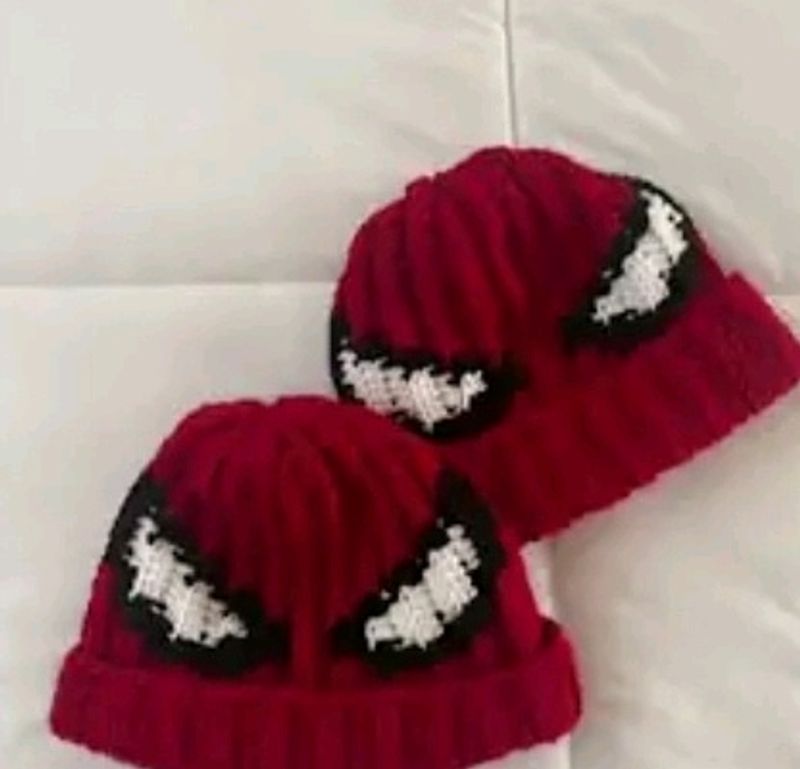 Crochet Spiderman Beanie
