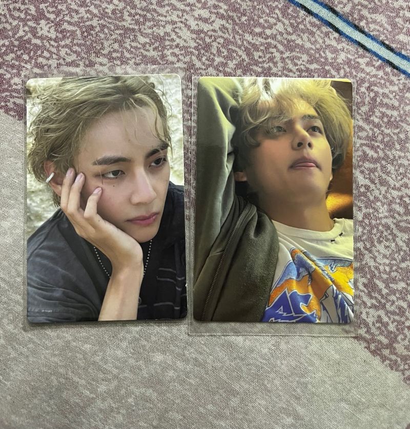 Bts Taehyung Album Official Photocards