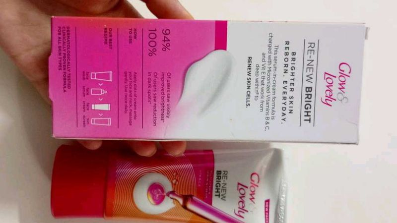 Glow &amp; Lovely Re-New Bright Cream