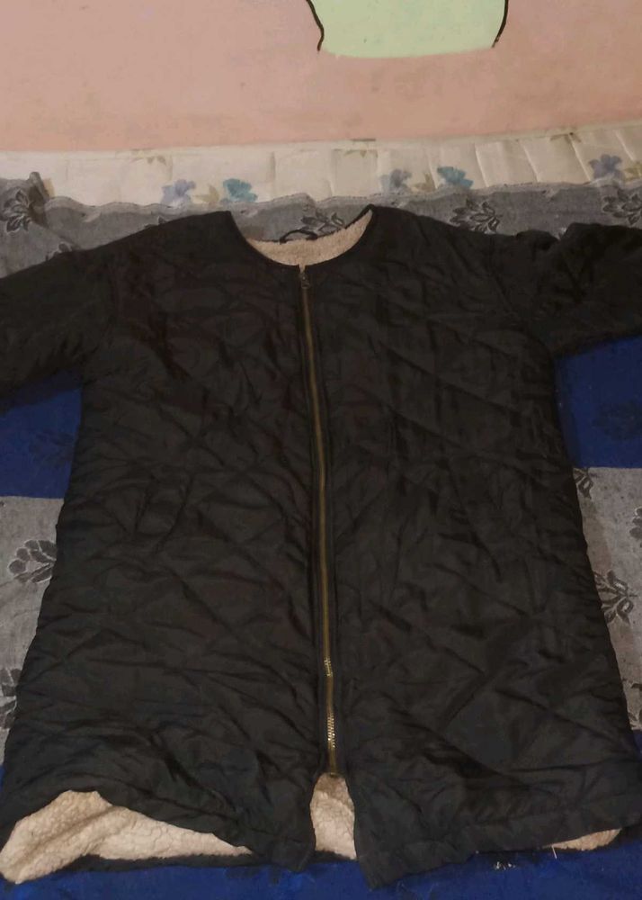 Quilted Black Jacket