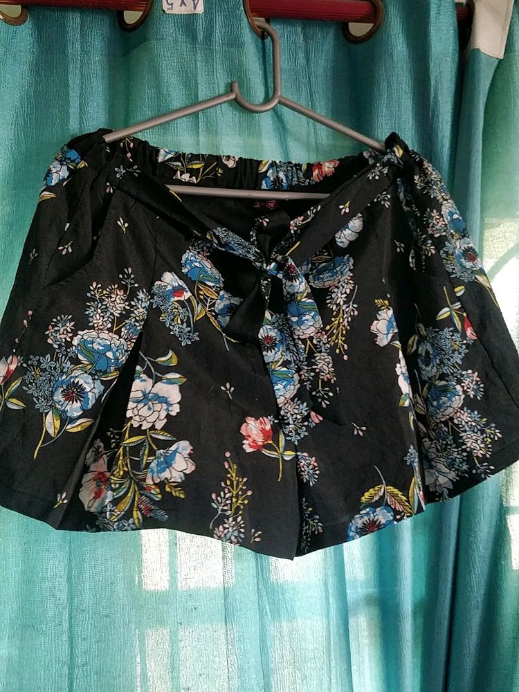 Stylish Summer Shorts - Floral Printed Shorts - Western Wear From Ginger