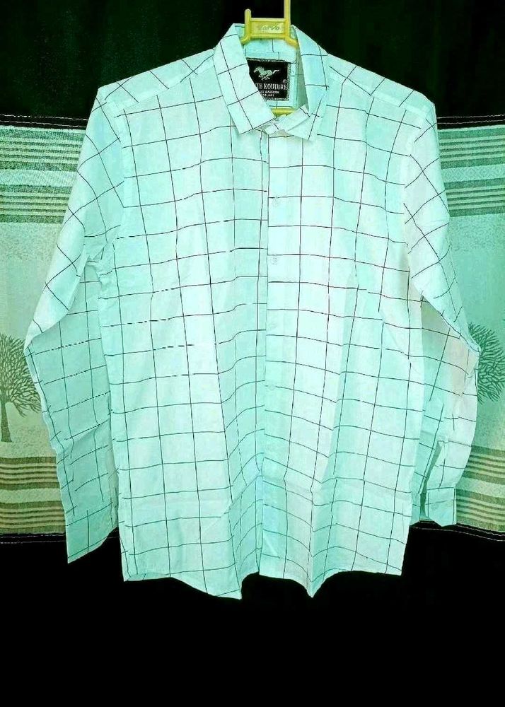 Shirts White Colour New