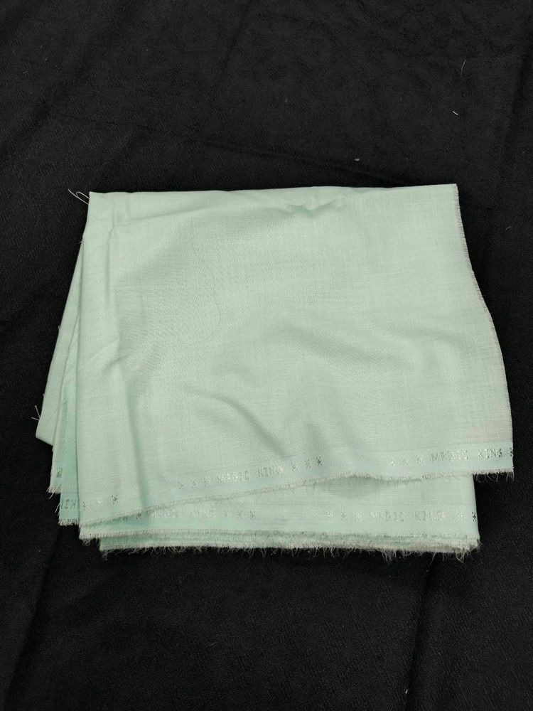 Sea Green Formal Shirt Fabric Material