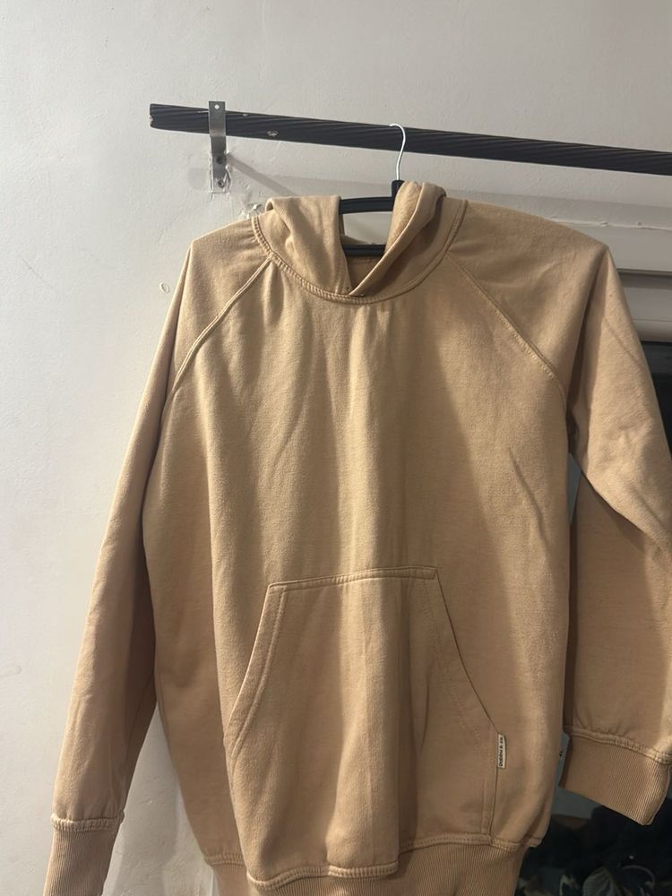 Tan Hoodie - Casual Comfort