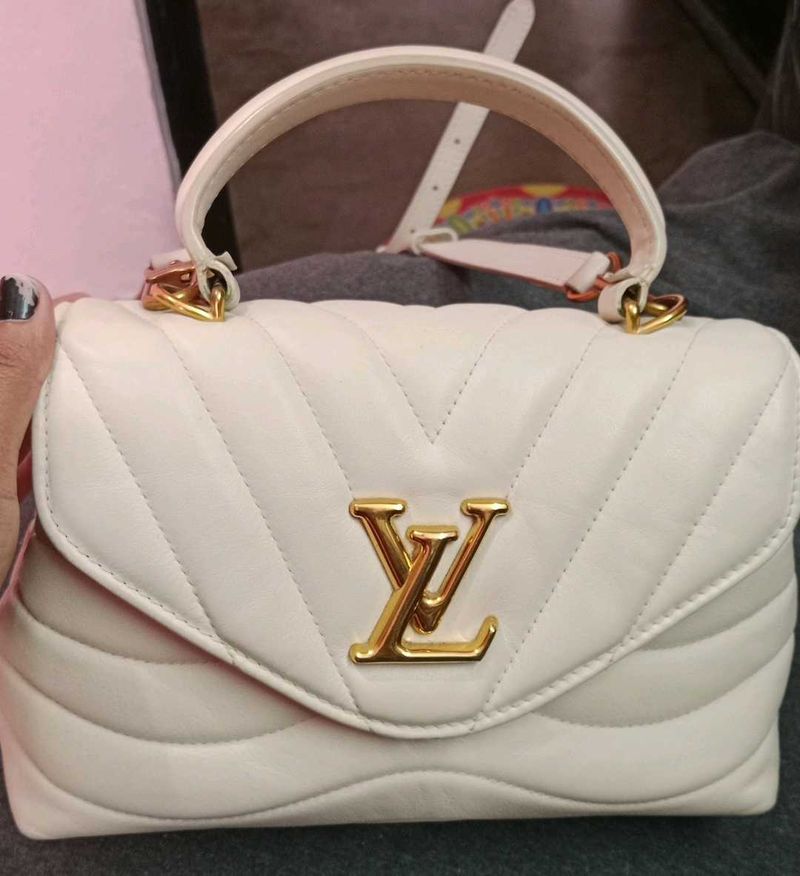OG LOUIS VUITTON White Shoulder bag