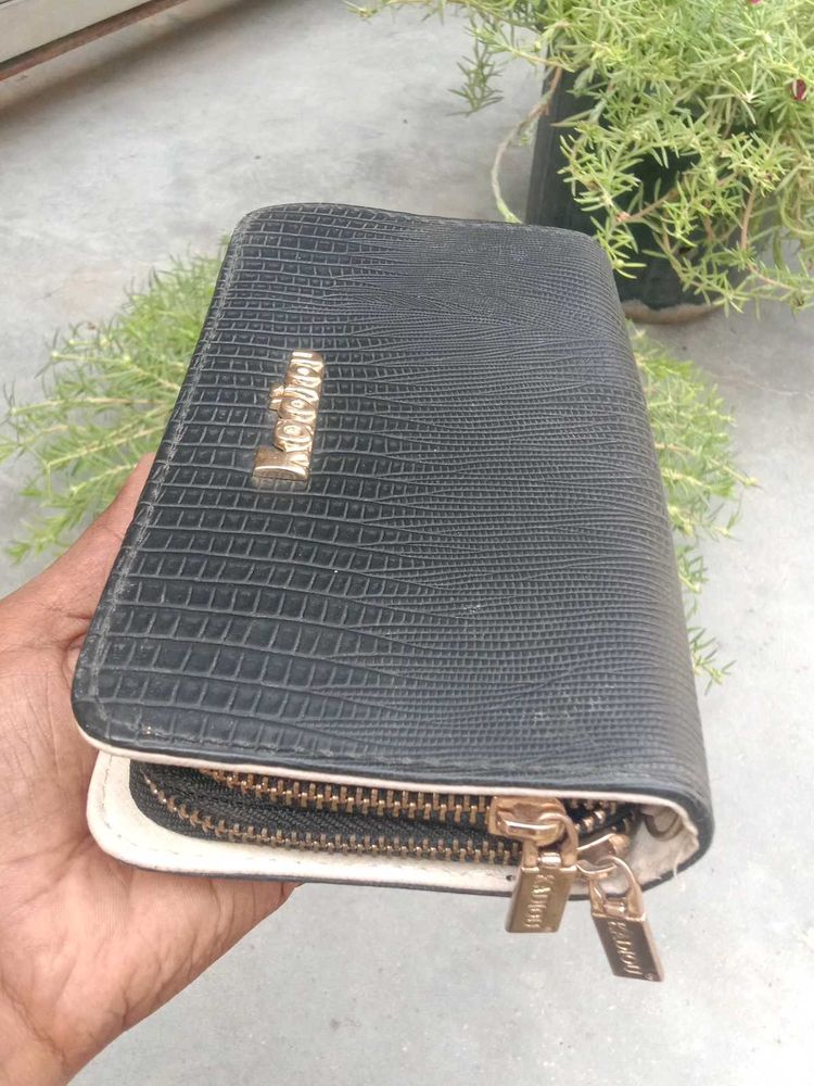 👛Kadiou Black Designer Clutch Wallet 💼