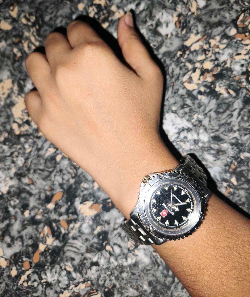 Swiss Bells Military Barracuda Diver Quartz Watch