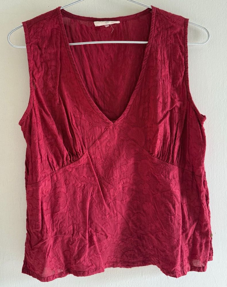 Cotton Red Top